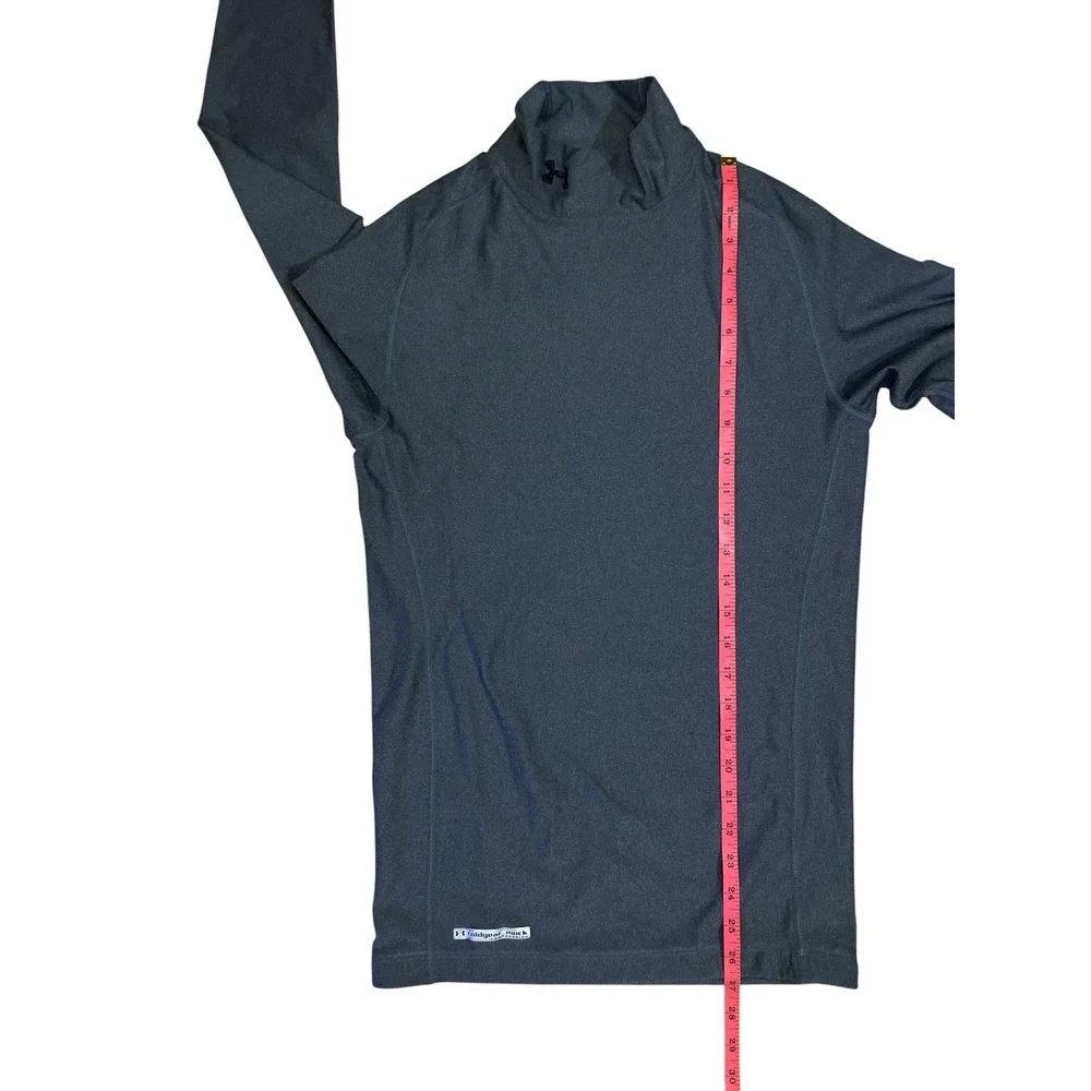 Under Armour ColdGear MOCK Mens LARGE Long Sleeve Base Layer